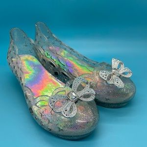 Light Up Princess shoes - little girl US sz 11/12 EUC